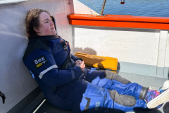 Jen-on-boat